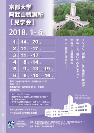 阿武山観測所見学会